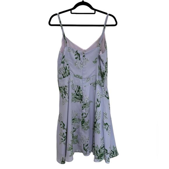 NET Larke x Anthropologie Lilac Purple Swing Mini Dress - Size M - Picture 2 of 7